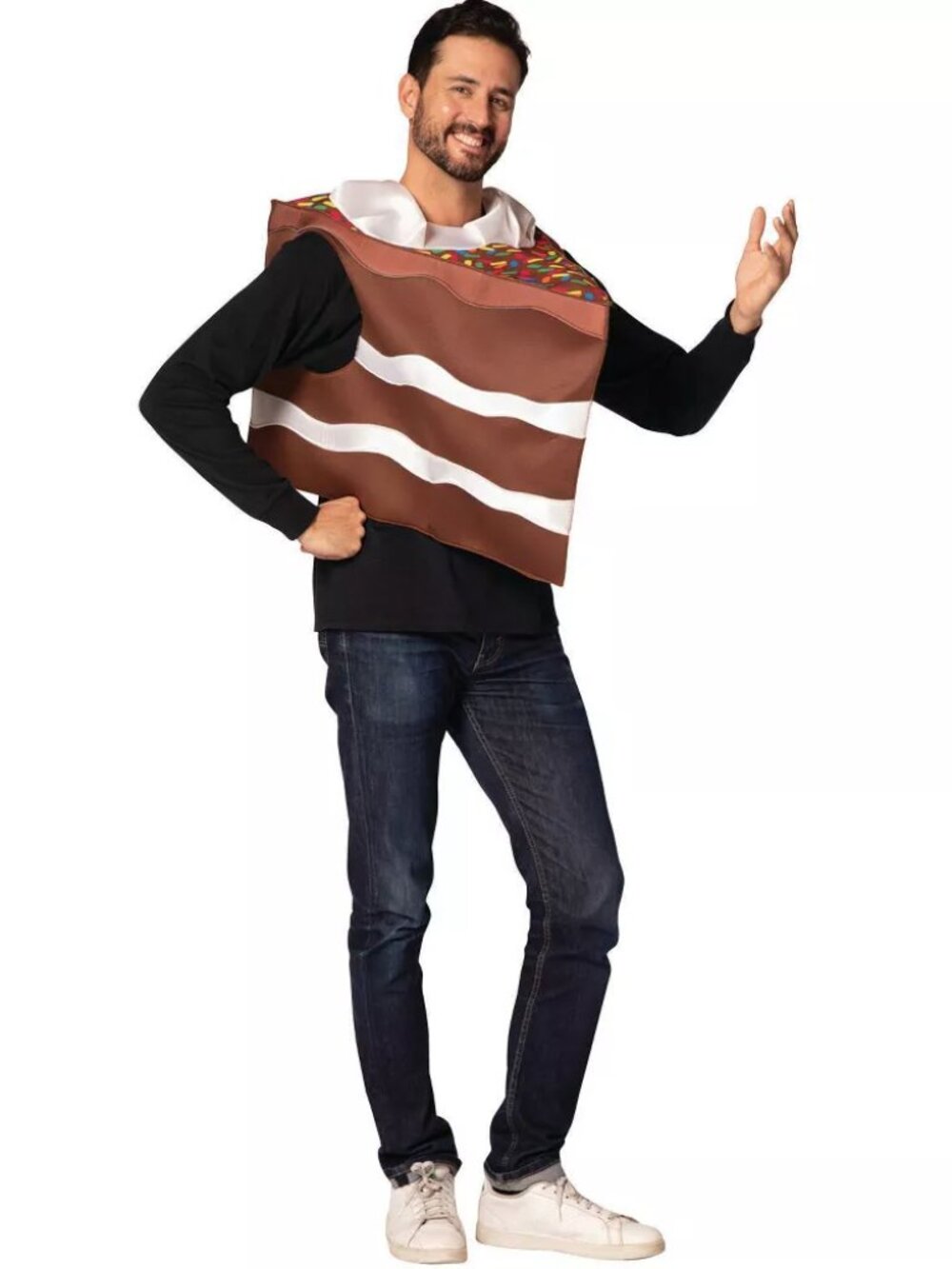 NEW Imposta Costumes Adult Slice of Chocolate Cake Costume